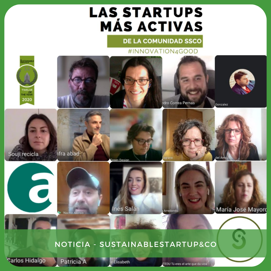 Recircular seleccionada como una de las 12 Startups del 2020 más activas