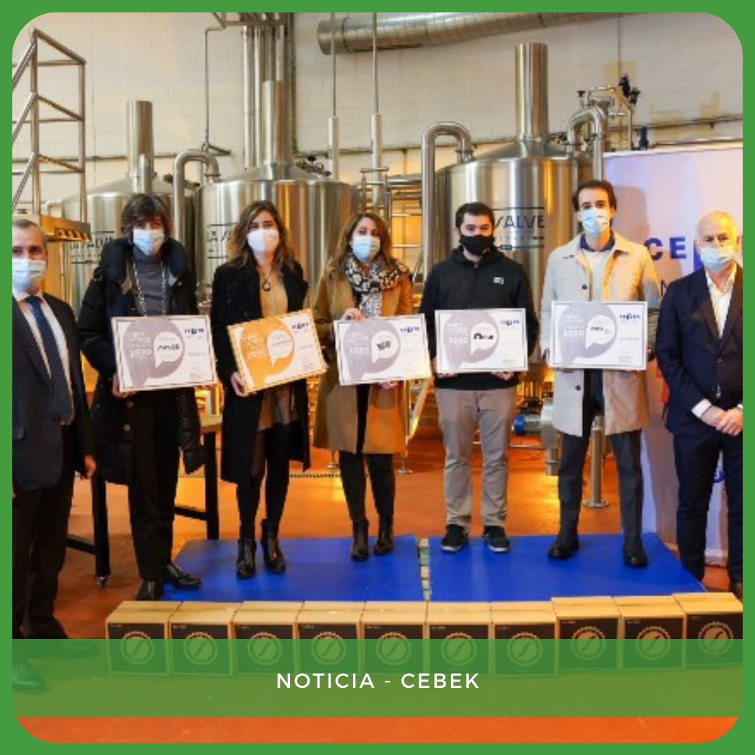 Finalistas en los premios “CEBEK Emprende” 2020