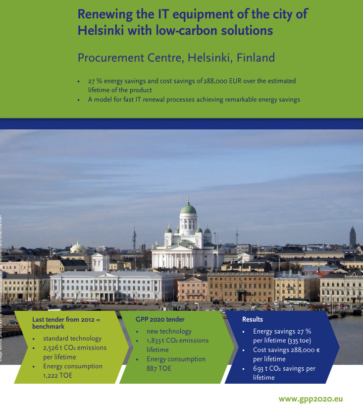 Helsinki, un ejemplo de ciudad que decidió apostar por el impacto ambiental positivo en sus compras